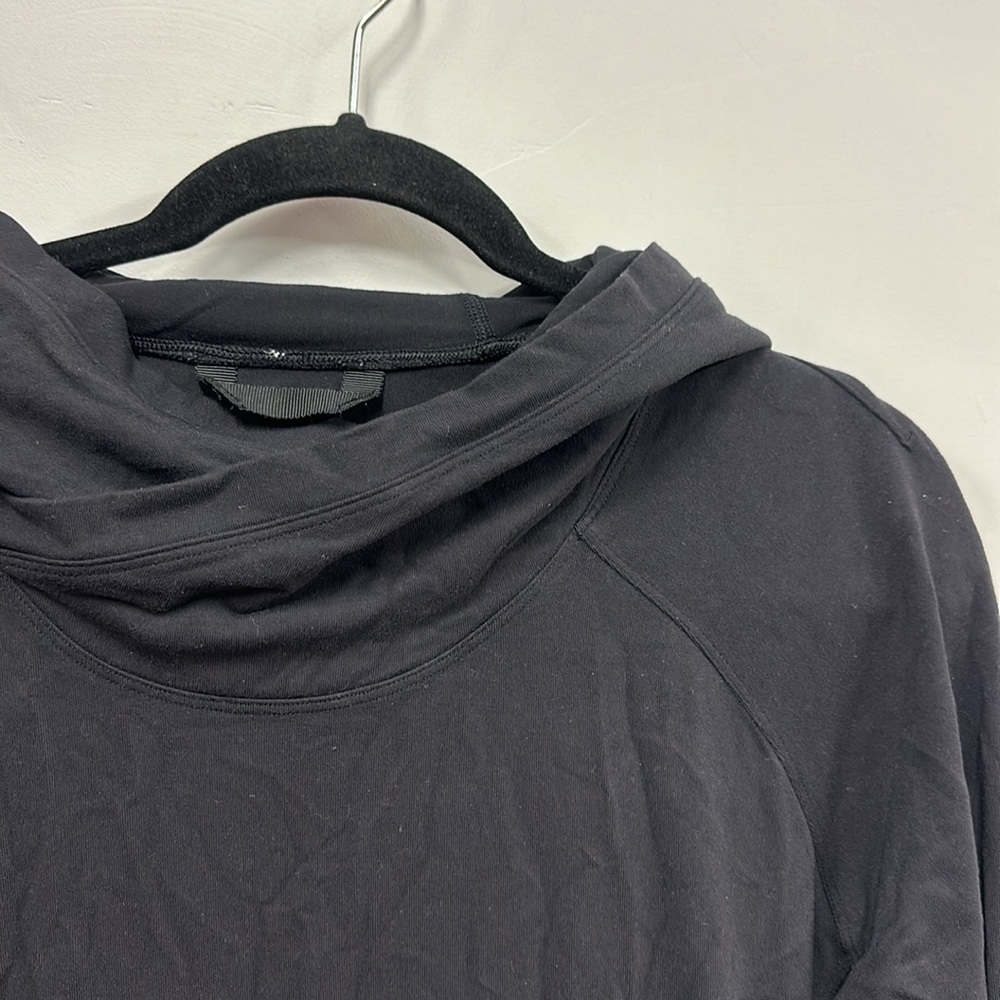 Lululemon black heather gray hooded sweatshirt 8 - Picture 2 of 6
